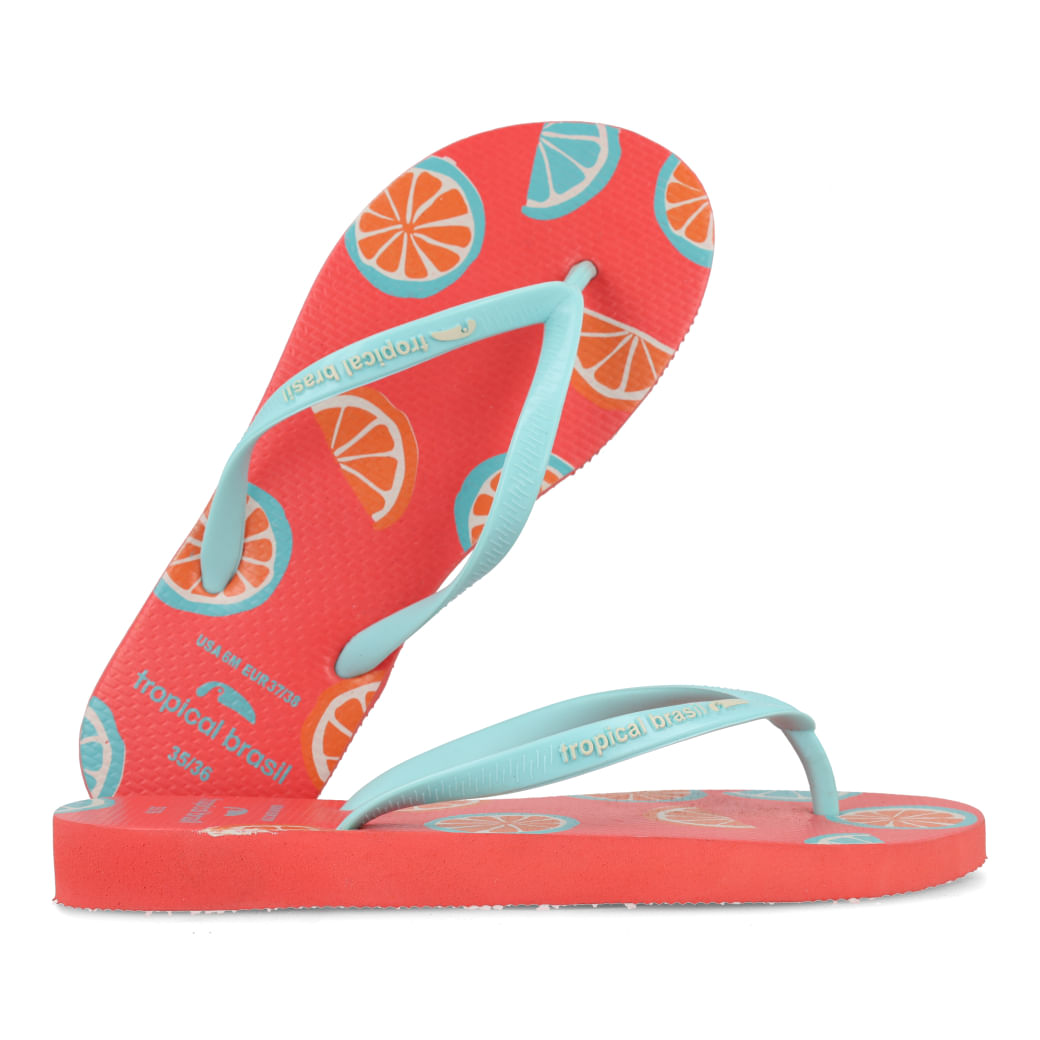 Tropical Brasil Chinelo TB2-4186 Ciano-Goiaba Borracha_2_999999992664518_05